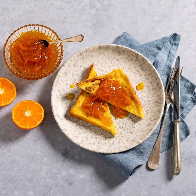 Arme riddere med klementinmarmelade