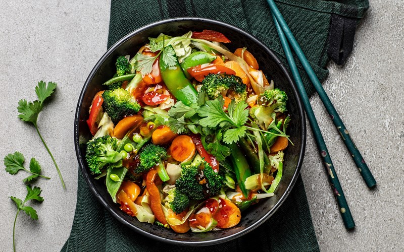 Grønn middag på under 15 minutter