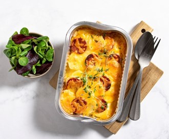 Fløtepoteter med chorizo