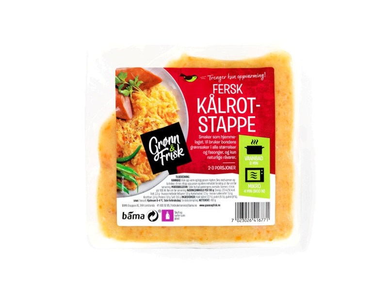 Fersk Kålrotstappe