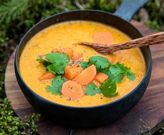 Gulrotsuppe med koriander