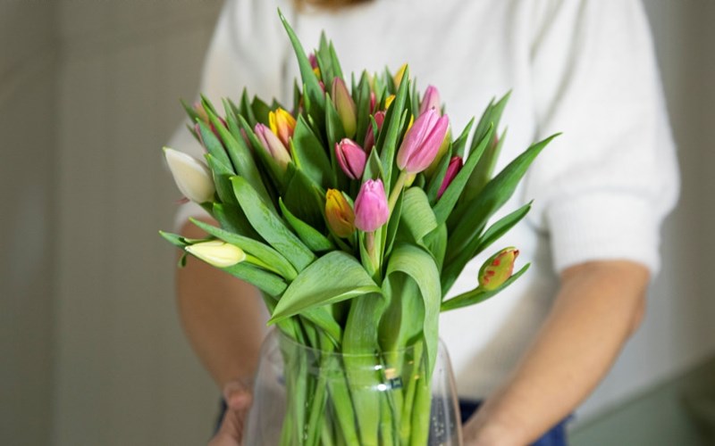 Slik lykkes du med blomsterbuketten