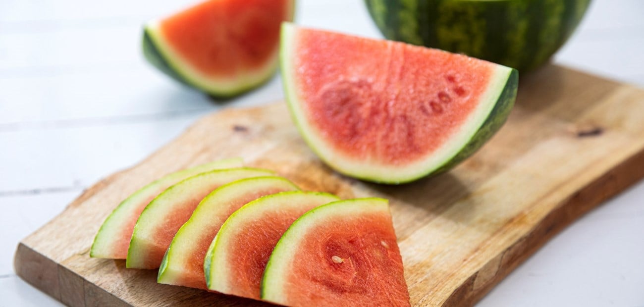 Slik griller du vannmelon