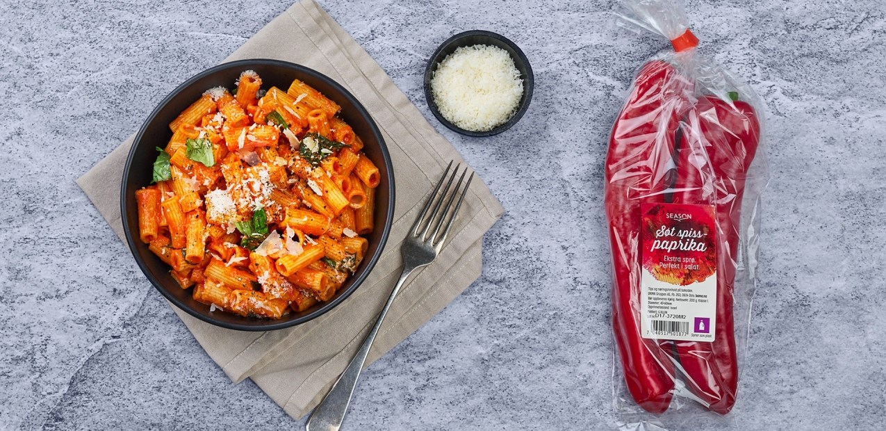 Søt smak av spisspaprika