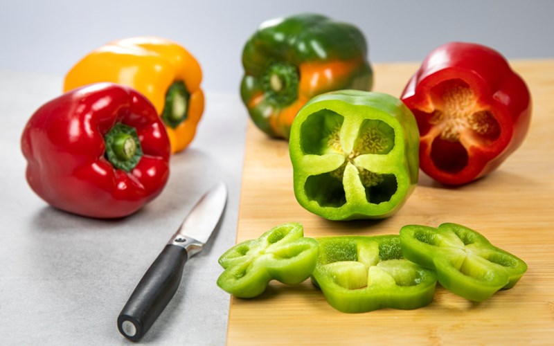 Slik tilbereder du paprika