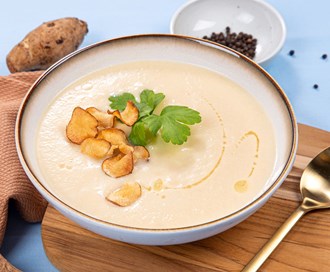 Kremet jordskokksuppe