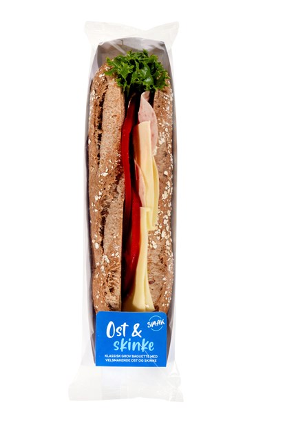 Ost & Skinke Baguette