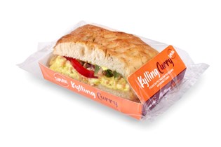 Kyllingcurry Focaccia