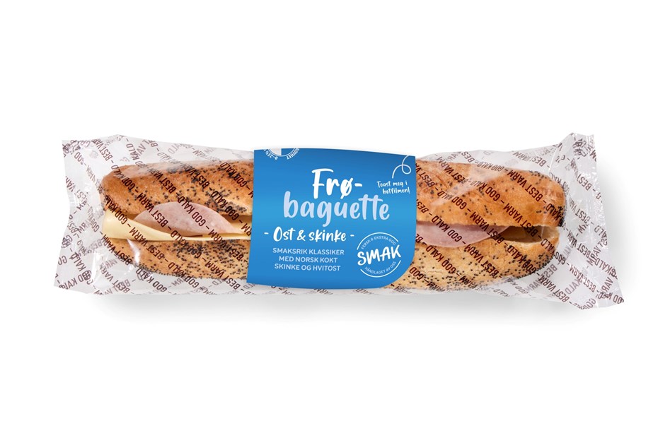 Frøbaguette Ost & Skinke