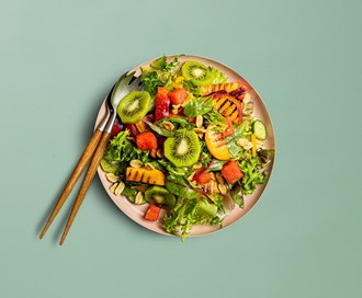 Fruktsalat med Middelhavs Mix