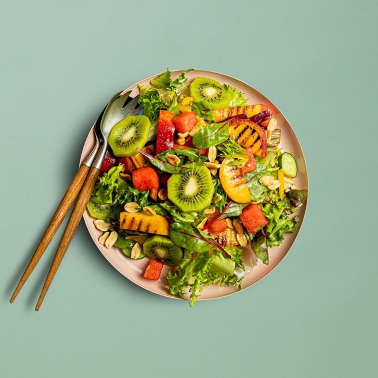 Fruktsalat med Middelhavs Mix