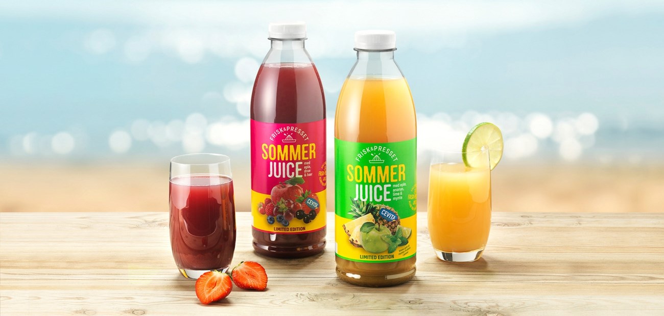 En smak av sommer med Cevita Sommerjuice