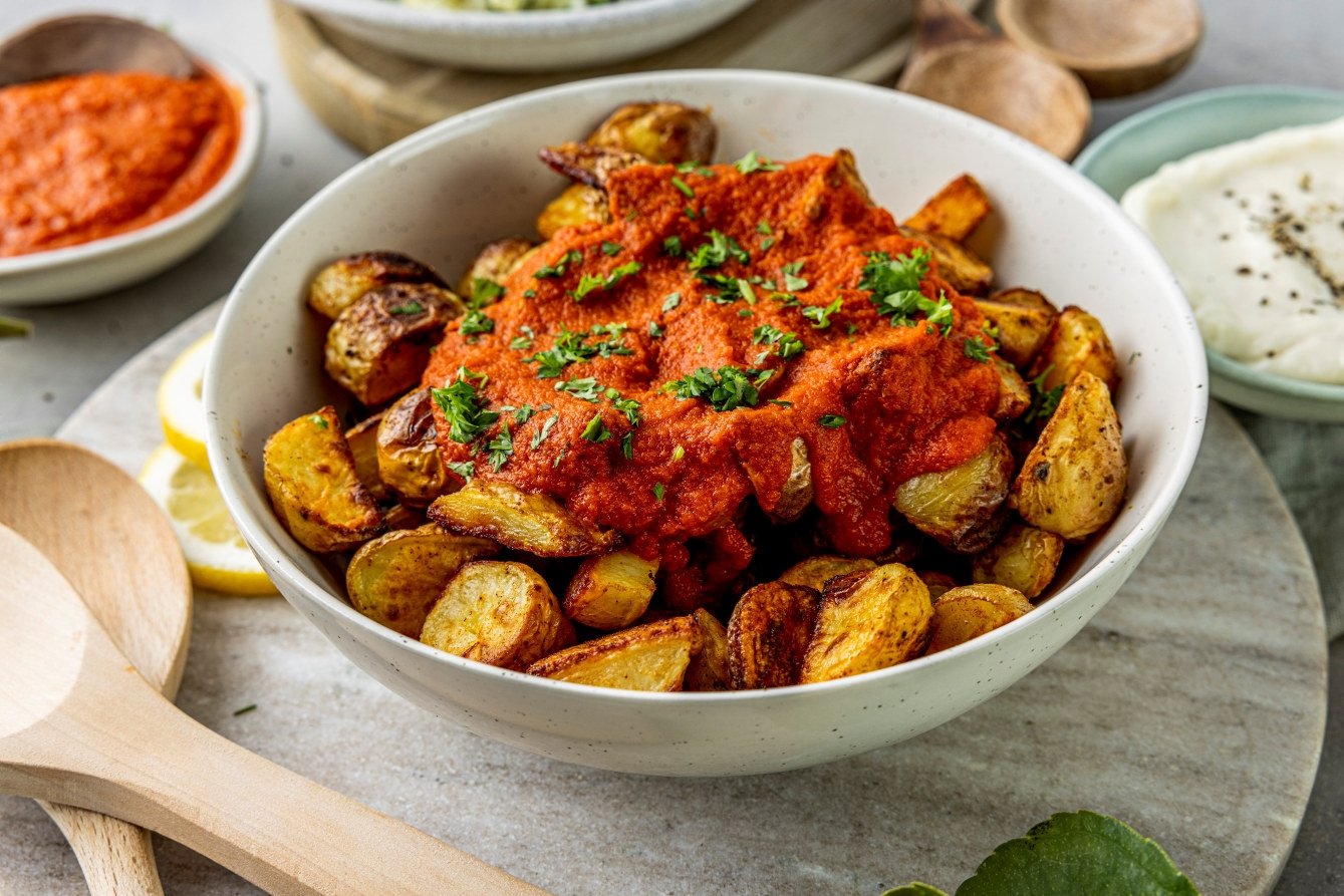 Patatas bravas med VegMe aioli