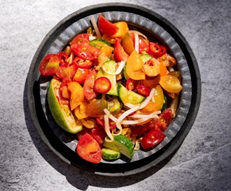 Thailandsk tomatsalat