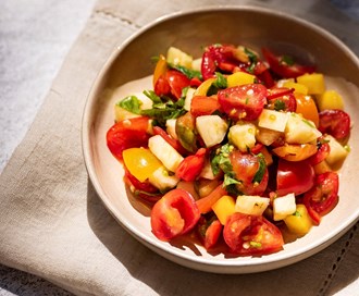 Tropisk tomatsalat