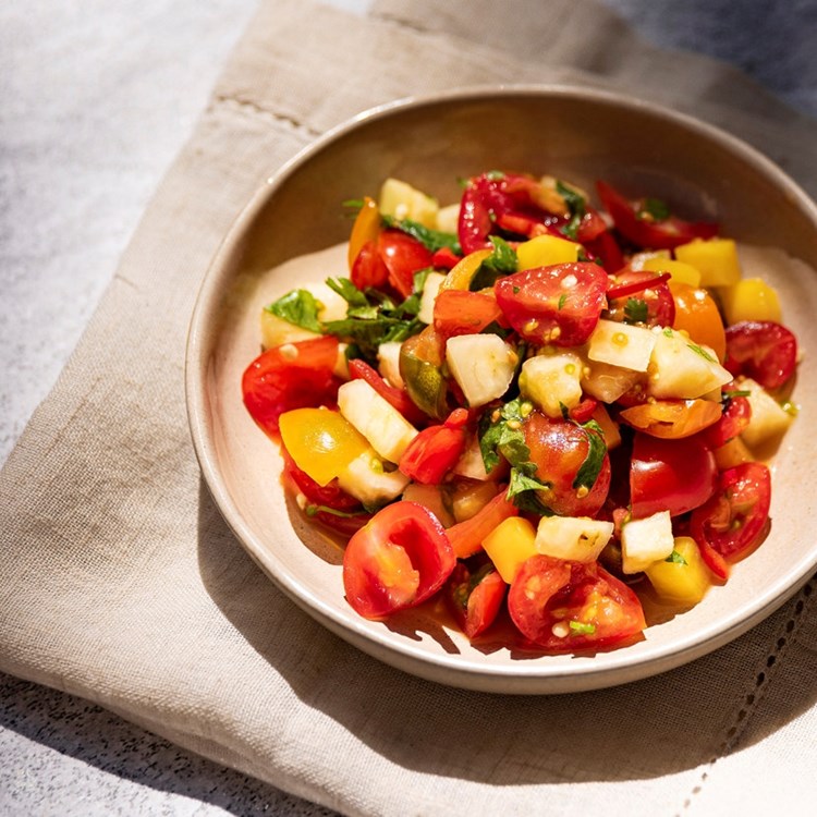 Tropisk tomatsalat