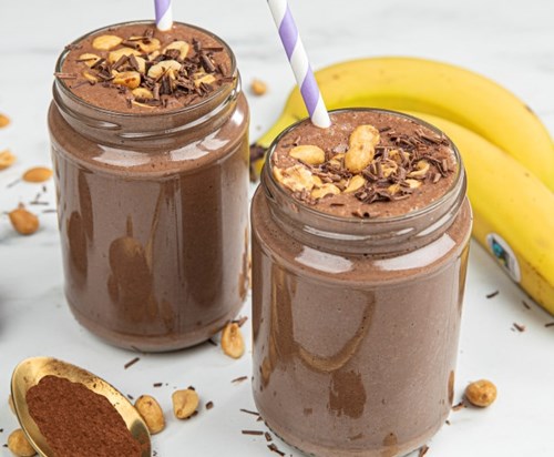 Supergod snickers smoothie