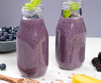 Vegansk ​proteinsmoothie