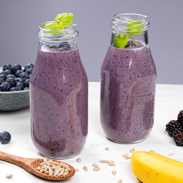 Vegansk proteinsmoothie
