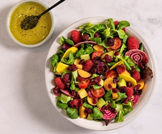 Eksotisk sommersalat