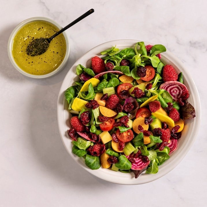 Eksotisk sommersalat