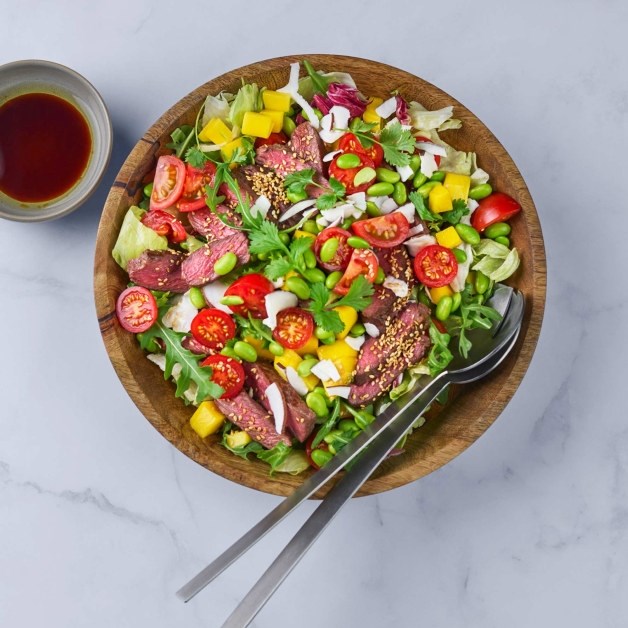 Asiatisk biffsalat med Ruccula Mix