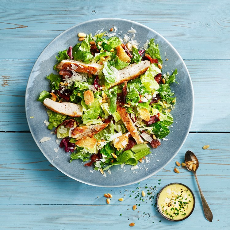 Cæsarsalat med Romano Mix