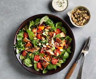 Kyllingsalat med Middelhavs Mix