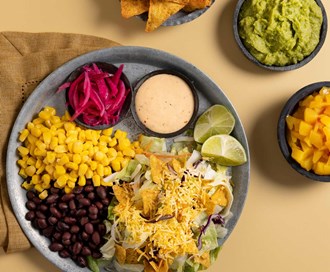 Tacosalat med Crunchy Meksikansk Kit