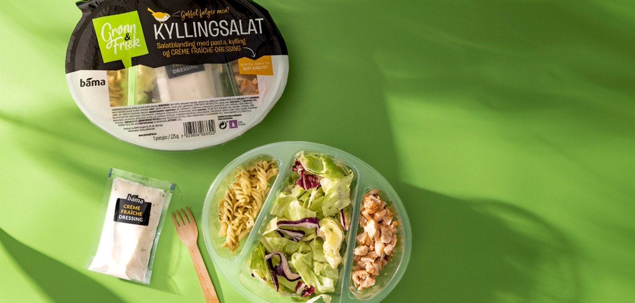 Grønn & Frisk smak på farten