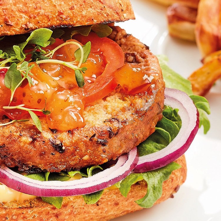 Selleriburger med Ferdig Preppa salat