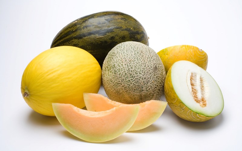 Smaksrike sukkermeloner