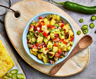 Grillet ananassalsa