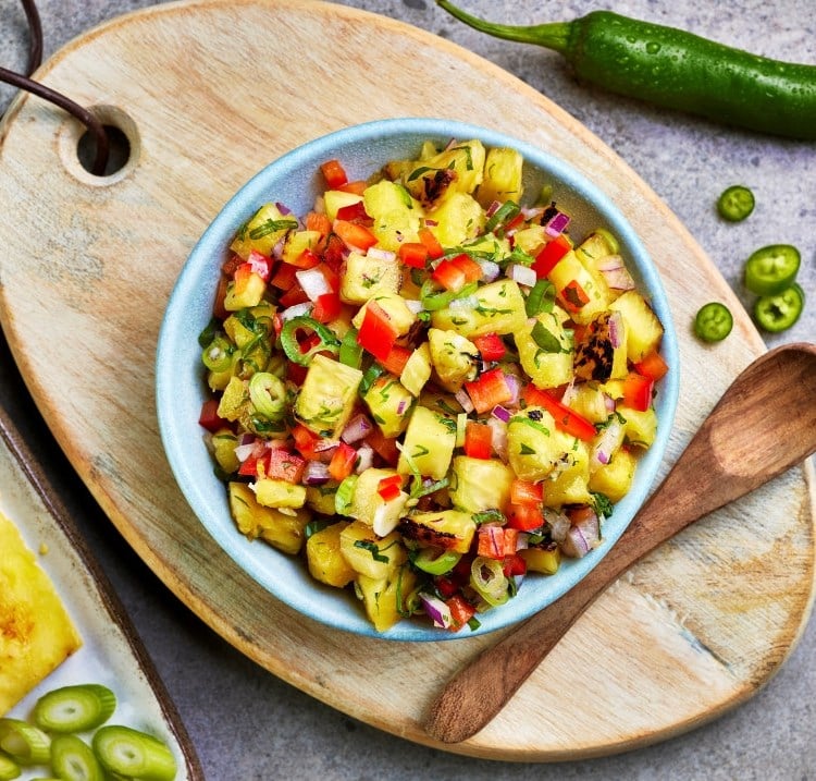 Grillet ananassalsa