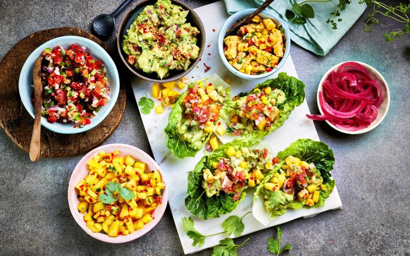 Hjertesalat med tacofyll