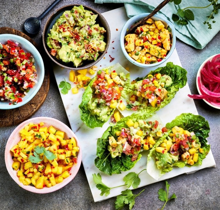 Hjertesalat med tacofyll