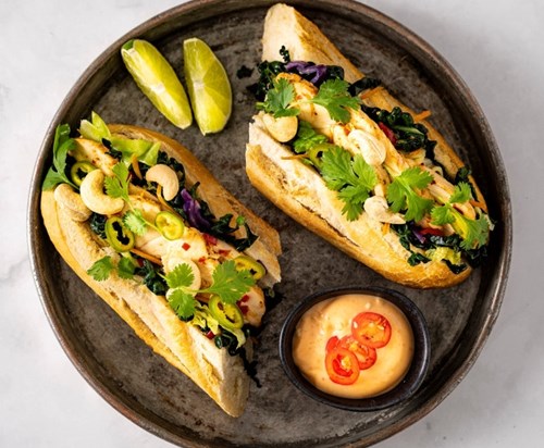 Banh Mi med Kål Mix