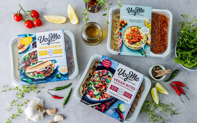 nye produkter vegme kebab, bites og bolognese