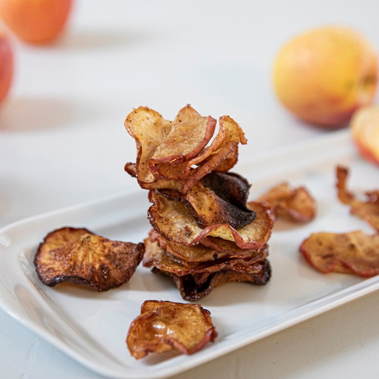 Eplechips i Airfryer