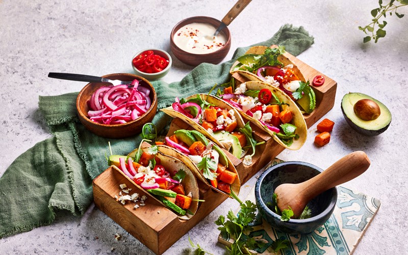 Bli mett av vegetarmat!