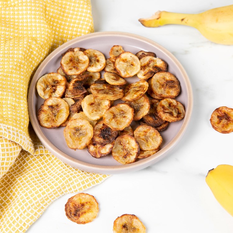 Airfryer bananchips