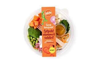Søtpotet, Edamame & Salatost