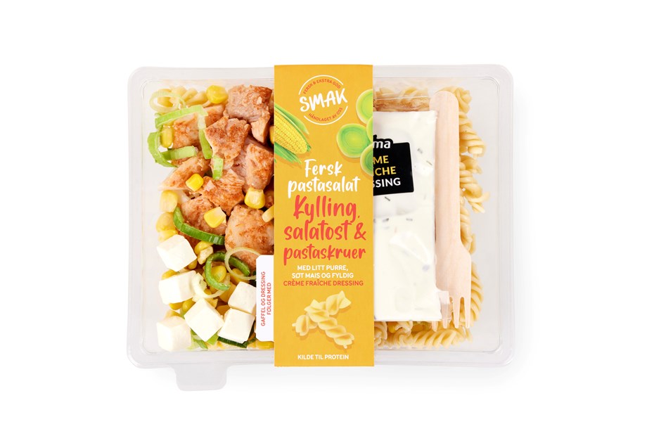 Kylling, Salatost & Pastaskruer