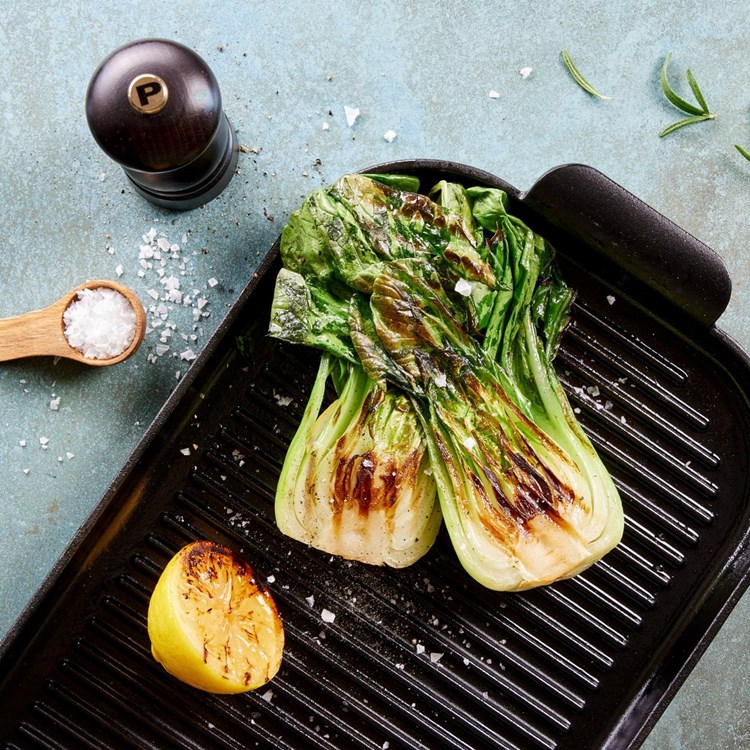 Grillet pak choy