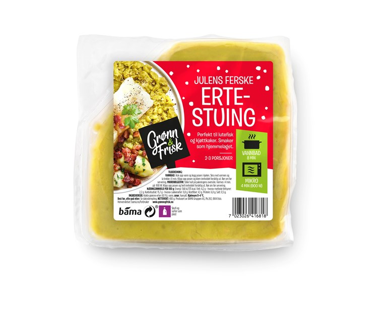 Julens Ferske Ertestuing