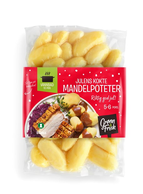 Julens Kokte Mandelpoteter