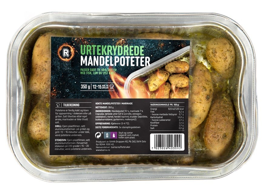 Urtekrydra mandelpoteter