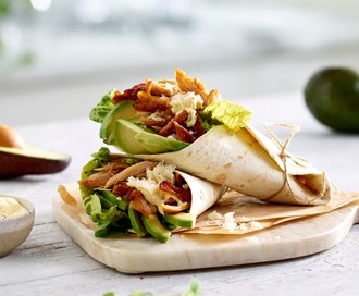 «Caesar» wrap med avokado