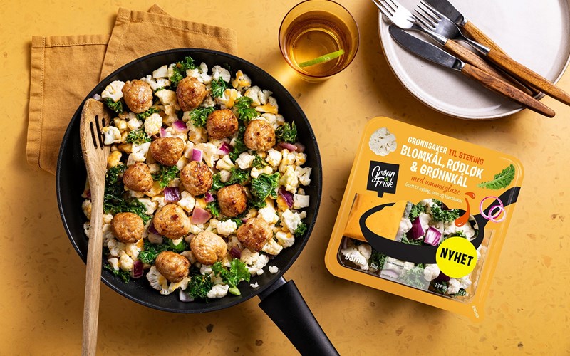 Vinterens smarteste middagsnyhet – Grønnsaker til steking