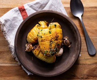 Hasselbackpoteter